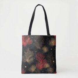 Starlit Desert Bushes - Tote Bag