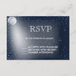 Starry Night com RSVP Lua Brilhante