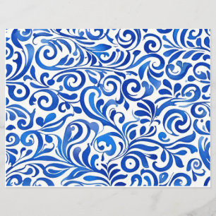 Starry Night Mix 'n Matar rascunho, papel de colag