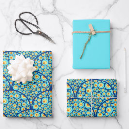 Starry Night On Sea Doodle Art Deco Scallop