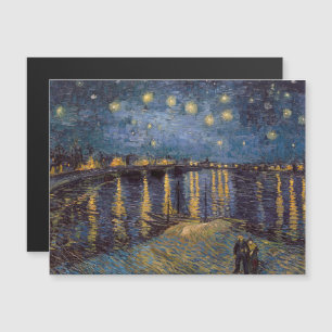 Starry Night Over Rhone River por Vincent Van Gogh