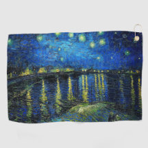 Starry Night Over the Rhone por Vincent Van Gogh
