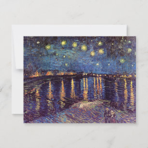 Starry Night Over the Rhone, por Vincent van Gogh