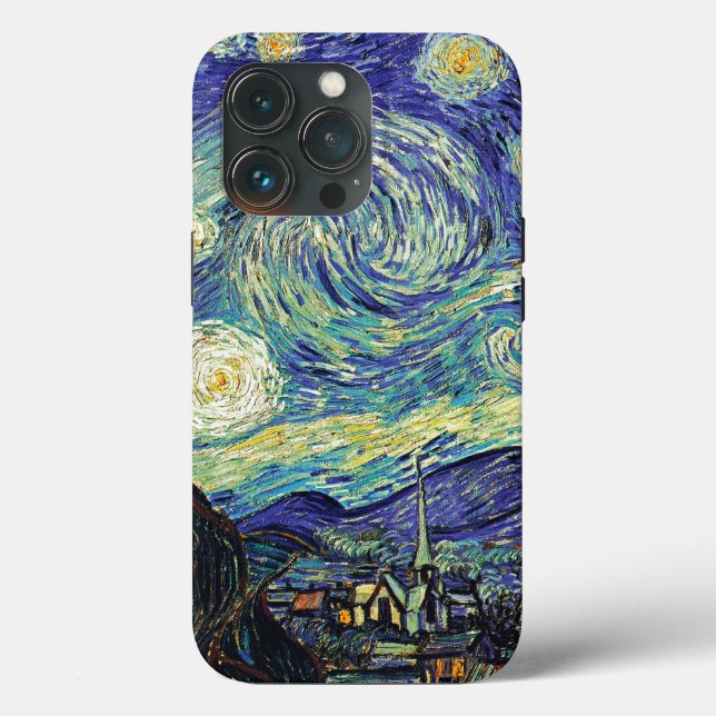 Starry Night por van Gogh (Verso)