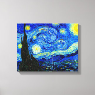 Starry Night por Van Gogh Fine Art Canvas Print