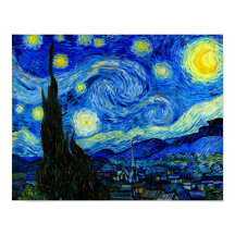Starry Night por Van Gogh Fine Art Poster