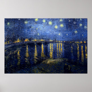 Starry night poster - Vincent van Gogh -