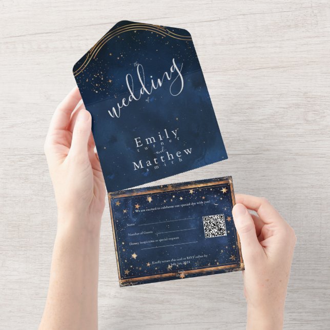 Starry Night Romance Wedding (Tearaway)
