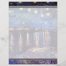 Starry Night sobre o Rhone, por Vincent van Gogh.