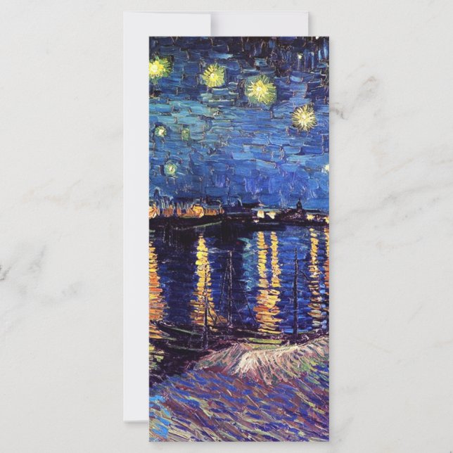 Starry Night sobre o Rhone, Vincent van Gogh (Frente)