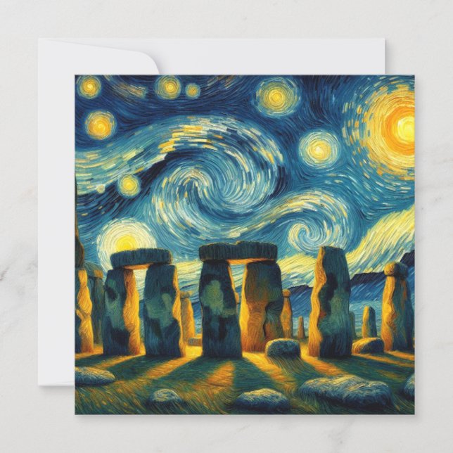 Starry Night Stonehenge (Frente)