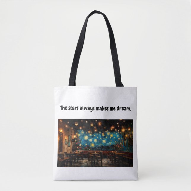 Starry Night Tote Bag (Frente)