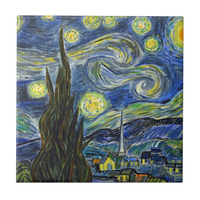 Starry Night, Van Gogh (Frente)