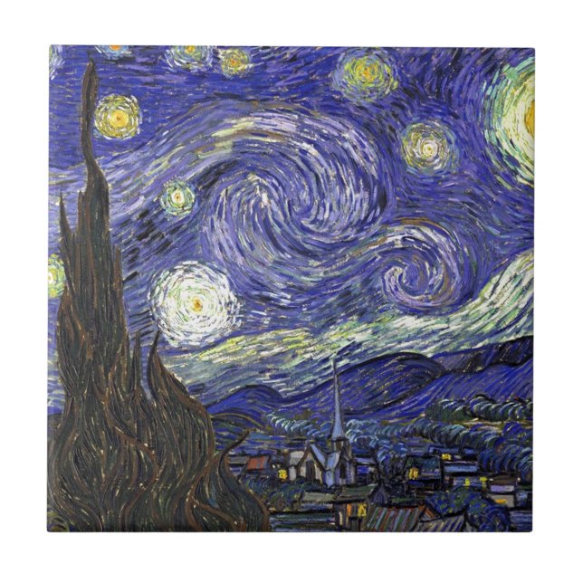 Starry Night, Vincent Van Gogh. (Frente)