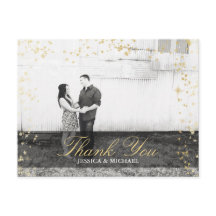 Starry Nights Obrigado Cartões