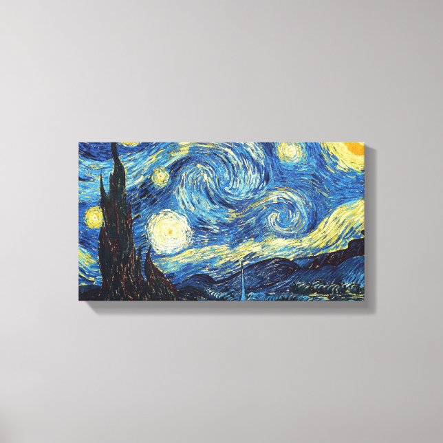 Starry Sky , Canvas Van Gogh (Frente)