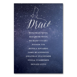Stars Galaxy Casando Cartão Draco