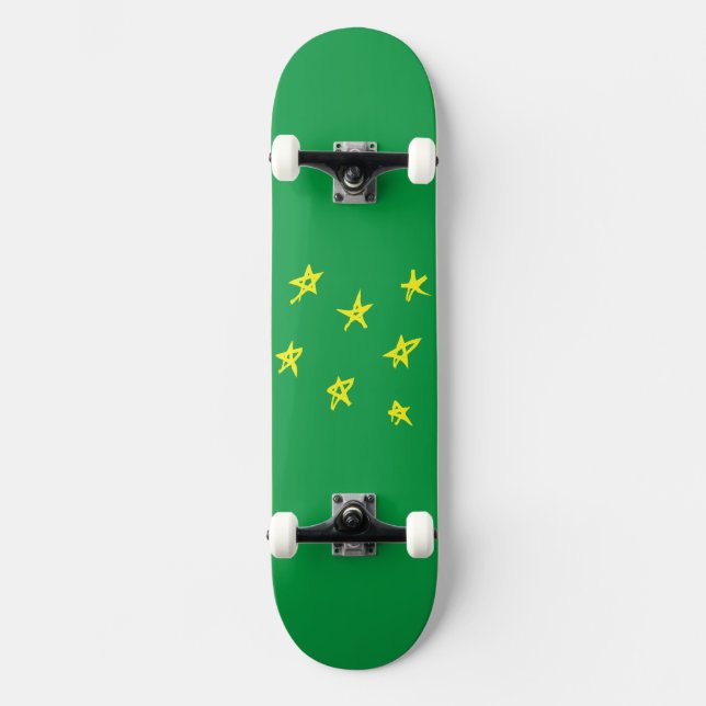 Stars In The Sky Full Skateboard  (Frente)