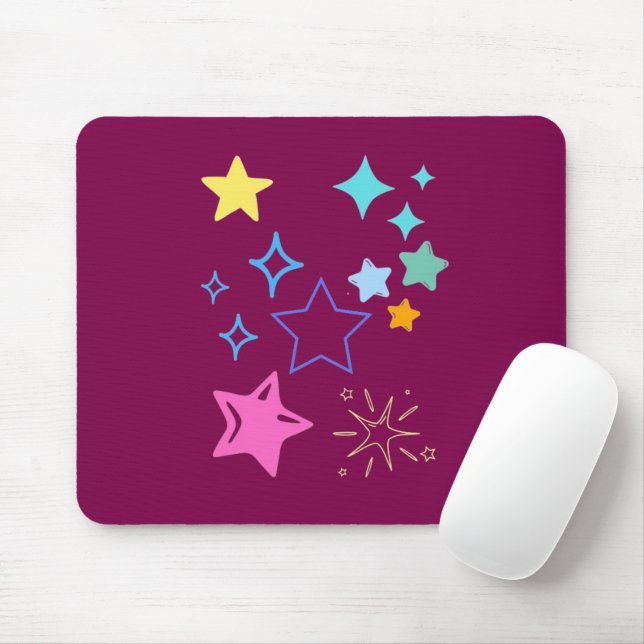 Stars Mousepad (Com mouse)
