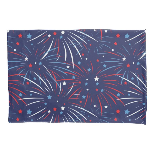 Stars Red White Blue Fireworks (Frente-Esquerda)