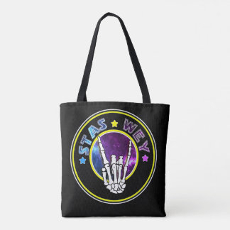 Stas Wey funny sarcastic shopping tote bags