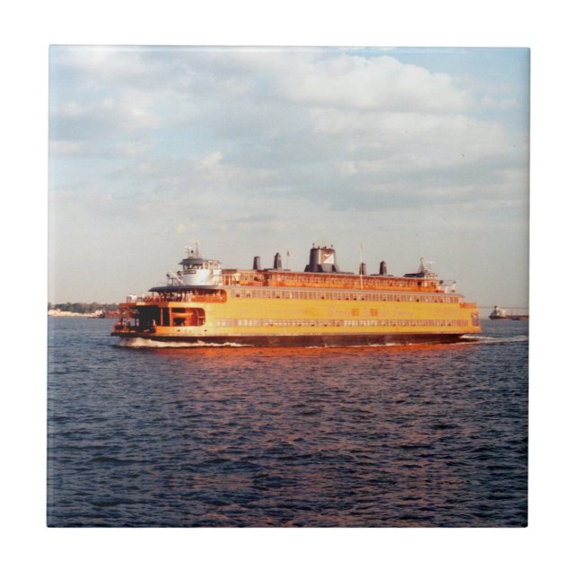 Staten Island Ferry azulejo (Frente)