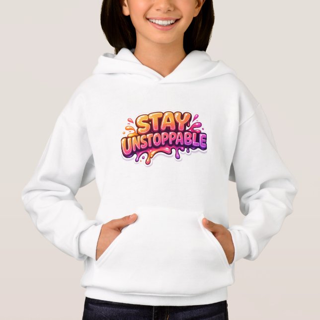Stay Unstoppable – Motivational Quote (Frente)