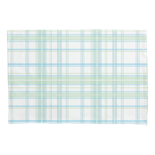 Std Pillowcase set Summertide Tartan edulpea (Frente-Esquerda)