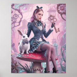 Steampunk Alice no País das Maravilhas Poster