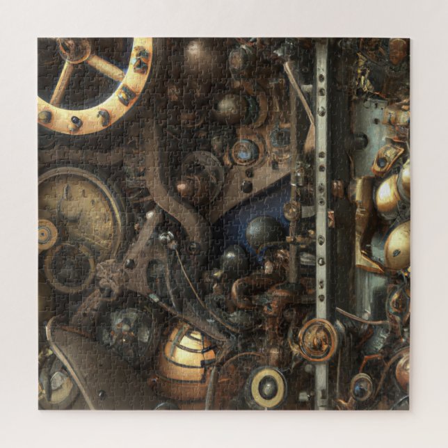 Steampunk Art Quebra-cabeça (Vertical)