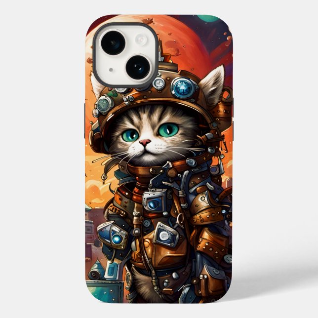 Steampunk Cat I (Verso)