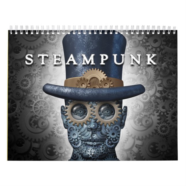 Steampunk e calendário do punk do vapor (Capa)