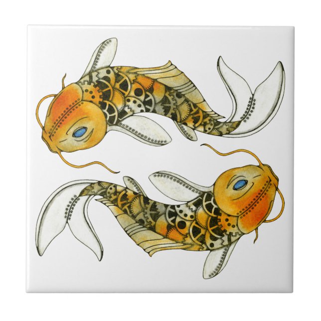 Steampunk Koi (Frente)