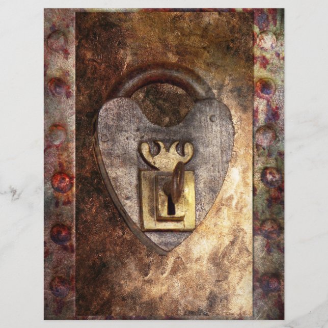 Steampunk - Locksmith - A chave do meu coração (Frente)
