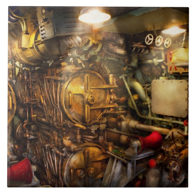 Steampunk - Naval - O quarto de torpedo (Frente)