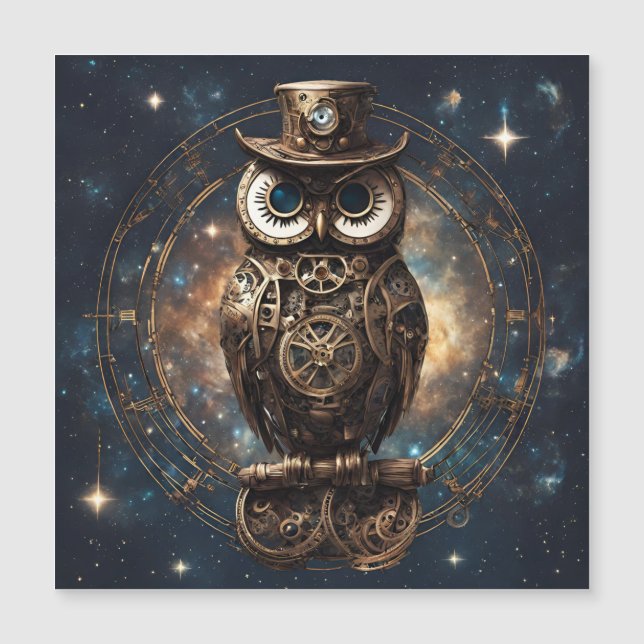 Steampunk Owl (Frente)