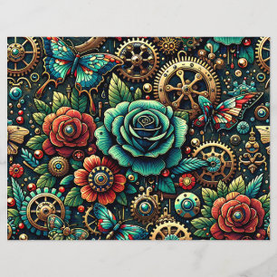 Steampunk Pensava Que O Livro De Mão Dupla