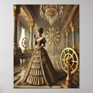 Steampunk Poster 49 A Duquesa do Clockwork