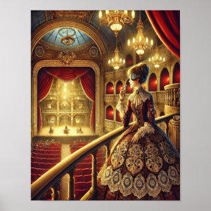 Steampunk Poster 6, Patrão da Ópera Mecânica