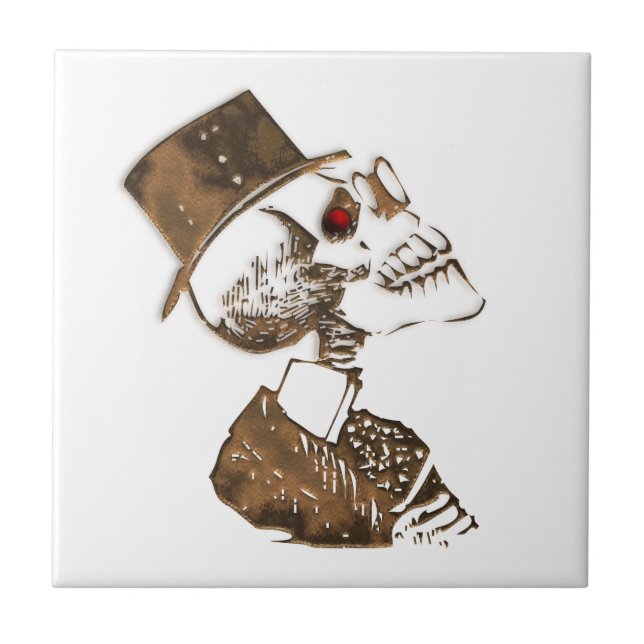 Steampunk Preacher Skeleton (Frente)