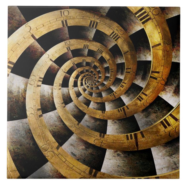 Steampunk - pulso de disparo - o fluxo do tempo (Frente)