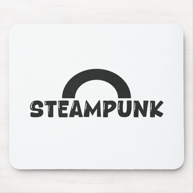 Steampunk Vintage Art – Elegant Mousepad (Frente)