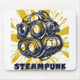 Steampunk Vintage Art - Mouse Pad