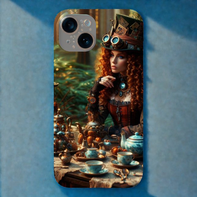 Steampunk Vintage Victorian Lady Mad Hatter (Criador carregado)