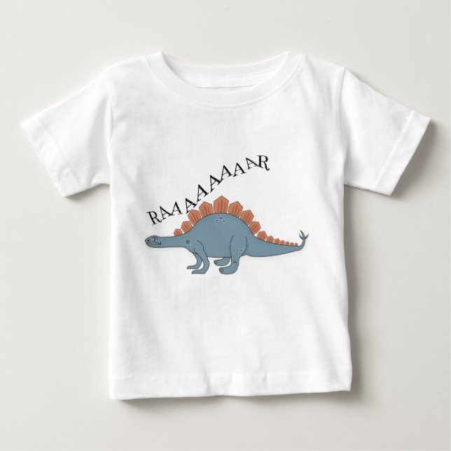 Stegosaurus -  de Camiseta Baby Fine Jersey (Frente)
