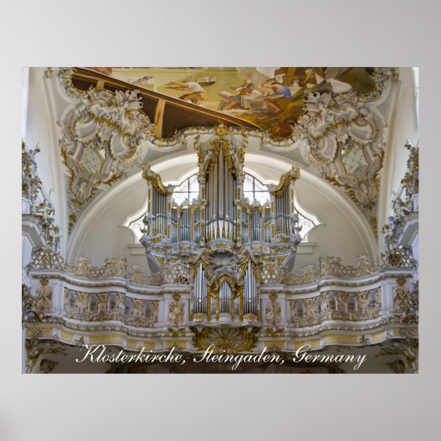 Steingaden Abbey poster (Frente)