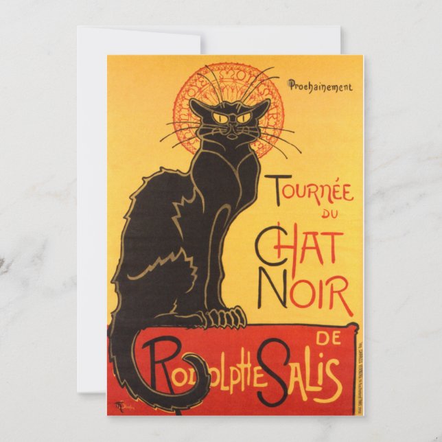 Steinlen: Chat Noir (Frente)