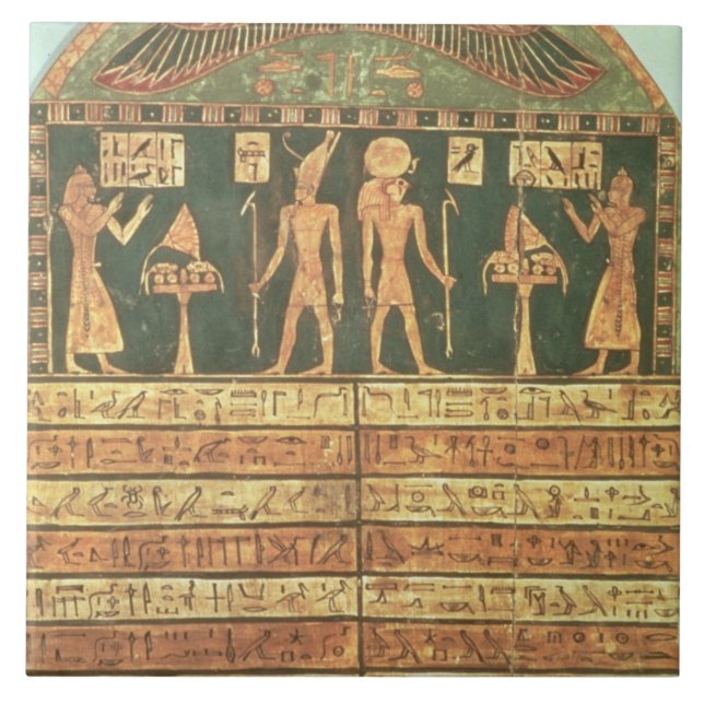 Stele de Horsiese, período atrasado (madeira (Frente)