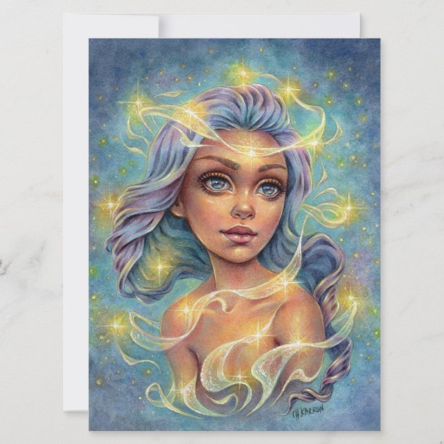 Stella Fantasy Stardust Enchantress Art Card (Frente)