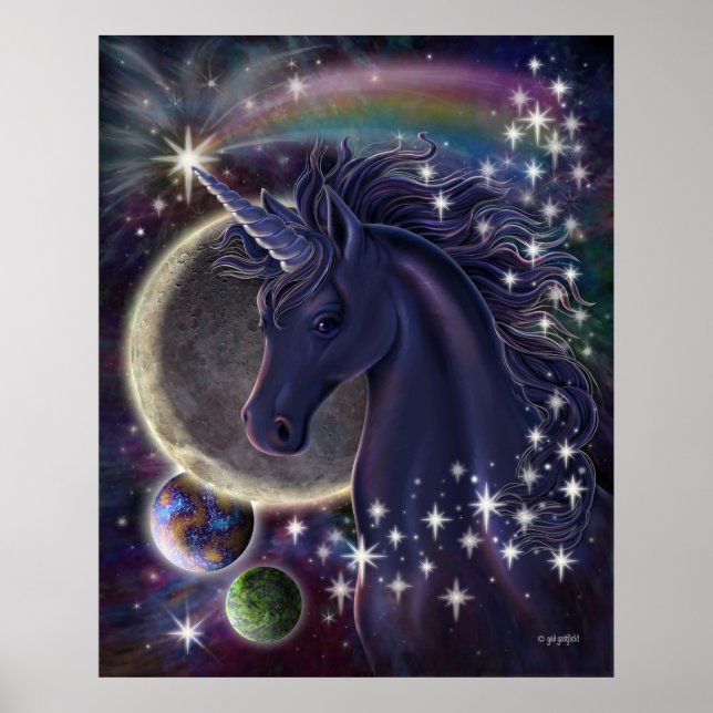 Stellar Unicorn Poster (Frente)